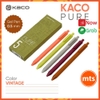 bo-5-but-gel-kaco-pure-plastic-gel-ink-pen-loai-vintage-muc-nhieu-mau-cao-cap-ch