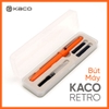 but-may-kaco-retro-6-mau-kem-hop-dung-2-ong-muc-1-ong-bom-muc-cao-cap-chinh-hang