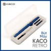 but-may-kaco-retro-6-mau-kem-hop-dung-2-ong-muc-1-ong-bom-muc-cao-cap-chinh-hang