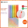 bo-05-but-highlight-plastic-kaco-green-macron-highlighter-k1045-pastel-danh-dau-