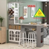 quay-bar-mini-quay-bar-nha-bep-ket-hop-tu-ruou-vkb026-khong-kem-ghe-noi-that-lap