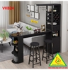quay-bar-mini-quay-bar-nha-bep-ket-hop-tu-ruou-vkb024-khong-kem-ghe-noi-that-lap
