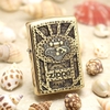 Zippo 29103 – Zippo Steampunk Box Emblem Brushed Brass