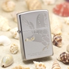 Bật lửa Zippo Satin đại bàng sải cánh 28356