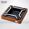 Gạt tàn cigar gỗ 4 điếu Lubinski LB 071