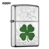 Zippo 24699 – Zippo Four Leaf Clover High Polish Chrome