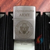Zippo Khắc CNC Mạ Chrome United States SG021