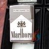 Zippo Khắc CNC Mạ Chrome Bao Thuốc Marlboro SG028