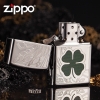 Zippo 24699 – Zippo Four Leaf Clover High Polish Chrome