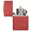 Zippo Classic Red Matte Zippo Logo - sunnystore.vn.