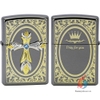ZIPPO PRAY EMBLEM THÁNH GIÁ ĐÍNH ĐÁ - sunnystore.vn.
