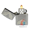 Bật lửa Zippo Armor Dagger Brushed Chrome - sunnystore.vn.