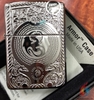 BẬT LỬA ZIPP0 ANNE STOKES DRAGON CIRCLE ARMOR HIGH POLISH CHROME
