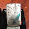 Zippo Khắc CNC Chủ Đề Thuận Buồm Xuôi Gió SG019