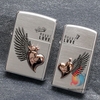Zippo Plated Silver Royal Love Set Zippo Lighter - sunnystore.vn.