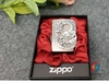Zippo ốp Emblem hình Rồng Trắng