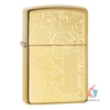 Bật Lửa Zippo Armor Venetian Brass - sunnystore.vn.