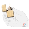 Bật Lửa Zippo Armor Venetian Brass - sunnystore.vn.