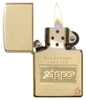 Bật lửa Zippo Windproof mạ vàng - sunnystore.vn