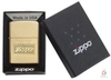 Bật lửa Zippo Windproof mạ vàng - sunnystore.vn