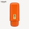 Bao da đựng cigar 2 điếu Lubinski YJA-50019