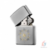 Bật Lửa Zippo Mạ Chrome Ánh Satin Ring Of Fire