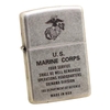 Zippo Khắc Quân Đội U.S.MARINE CORPS Mạ Antique Silver