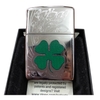 Zippo 24699 – Zippo Four Leaf Clover High Polish Chrome
