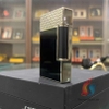 Bật Lửa S.T.DUPONT D03 - BLACK LACQUER FIRE HEAD PALLADIUM FINISHED