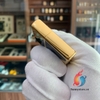 Zippo Gold Plate khảm men đen