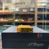 S.T.DUPONT L2 DIAMOND HEAD PALLAD GOLD PLATE LIGHTER