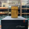 S.T.DUPONT L2 DIAMOND HEAD PALLAD GOLD PLATE LIGHTER