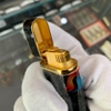 CARTIER PASHA DE LIGHTER - Sơn mài nhũ đen viền vàng
