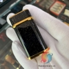 CARTIER PASHA DE LIGHTER - Sơn mài nhũ đen viền vàng