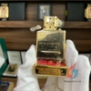Zippo khảm trai ngựa mạ vàng cao cấp