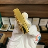Zippo khảm trai ngựa mạ vàng cao cấp
