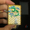 Set Zippo Rồng - Phượng khảm men mạ vàng Limited 2021