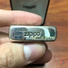 Zippo Bạc Khối Khắc Hoa Mẫu Đơn 4 Mặt