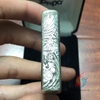 Zippo bạc khối phượng hoàng lửa