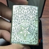Zippo Bạc Khối Satan Khắc Sâu 4 Mặt