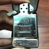 Zippo Bạc Khối Khắc Hoa Văn Cổ Điển 4 Mặt