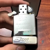 Zippo Bạc Khối Rồng Thiêng Khắc 4 Mặt