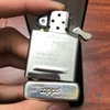 Zippo bạc khối tỳ hưu tiền khắc 5 mặt