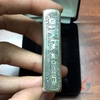 Zippo bạc khối tỳ hưu tiền khắc 5 mặt