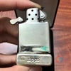 Zippo Bạc Khối Khắc Hoa Văn Cổ Điển 5 Mặt