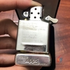 Zippo Bạc Khối Khắc Hổ 2 Mặt