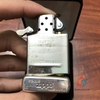 Zippo Bạc Khối Khắc Hổ 2 Mặt