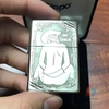 Zippo Bạc Khối Khắc Cô Gái Cao Bồi Quyến Rũ 2 Mặt