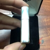 Zippo Bạc Nguyên Khối Hoa Văn Khắc 2 Mặt