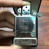 Zippo Bạc Khối Trơn Bóng Chặt Góc Tái Bản 1937